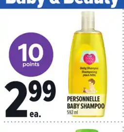 Metro PERSONNELLE BABY SHAMPOO offer