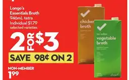 Longo's Longo's Essentials Broth offer