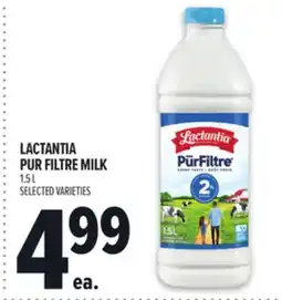 Metro LACTANTIA PUR FILTRE MILK offer