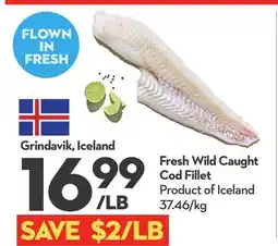 Longo's Fresh Wild Caught Cod Fillet offer