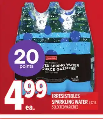 Metro IRRESISTIBLES SPARKLING WATER offer