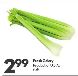 Longo's Fresh Celery offer