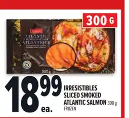 Metro IRRESISTIBLES SLICED SMOKED ATLANTIC SALMON offer