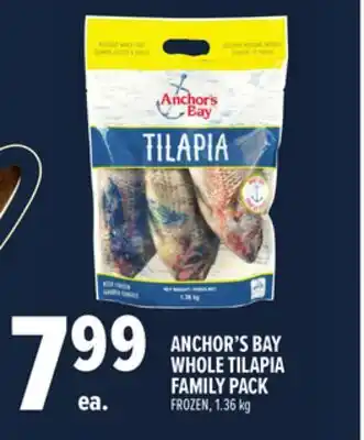 Metro ANCHOR'S BAY WHOLE TILAPIA FAMILY PACK offer