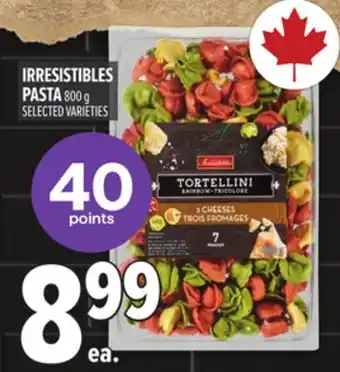 Metro IRRESISTIBLES PASTA offer