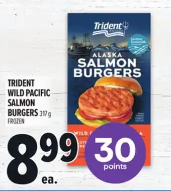 Metro TRIDENT WILD PACIFIC SALMON BURGERS offer