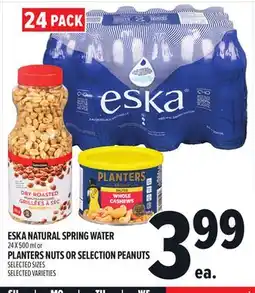 Metro ESKA NATURAL SPRING WATER offer