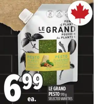 Metro LE GRAND PESTO offer