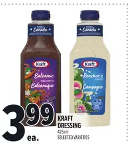 Metro KRAFT DRESSING offer