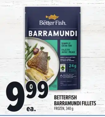 Metro BETTERFISH BARRAMUNDI FILLETS offer