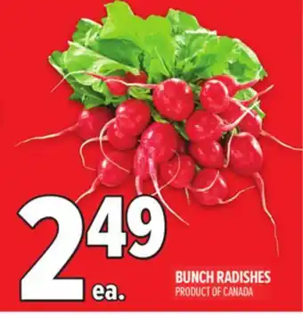 Metro BUNCH RADISHES offer