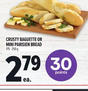 Metro CRUSTY BAGUETTE OR MINI PARISIEN BREAD offer