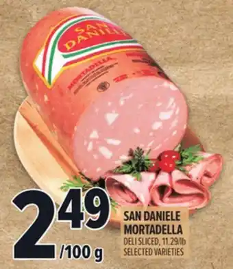 Metro SAN DANIELE MORTADELLA offer