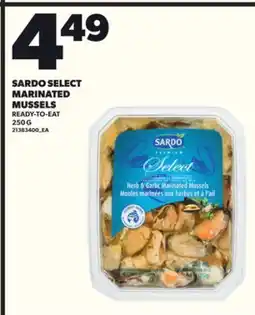 Loblaws SARDO SELECT MARINATED MUSSELS, 250G offer