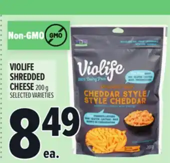 Metro VIOLIFE SHREDDED CHEESE offer