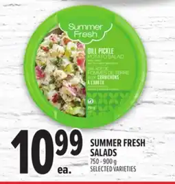 Metro SUMMER FRESH SALADS offer