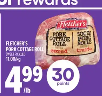 Metro FLETCHER'S PORK COTTAGE ROLL offer