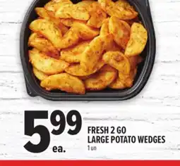 Metro FRESH 2 GO LARGE POTATO WEDGES offer