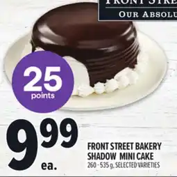 Metro FRONT STREET BAKERY SHADOW MINI CAKE offer