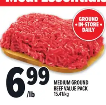 Metro MEDIUM GROUND BEEF VALUE PACK offer