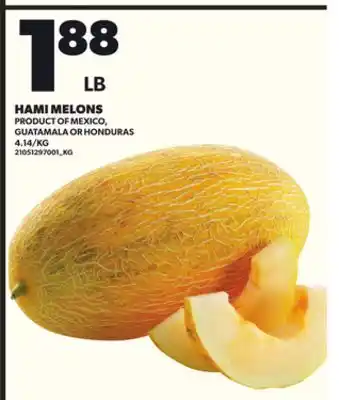 Loblaws HAMI MELONS offer