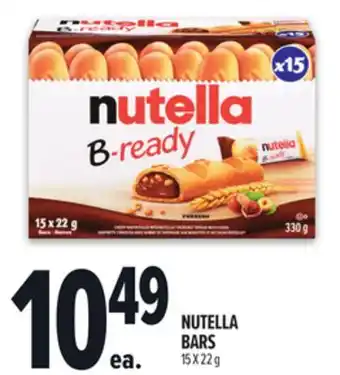 Metro NUTELLA BARS offer