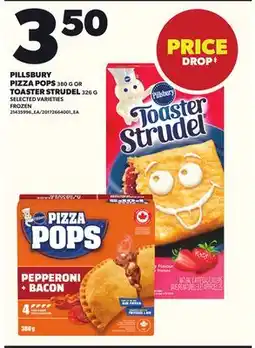 Loblaws PILLSBURY PIZZA POPS 380G OR TOASTER STRUDEL 326G offer