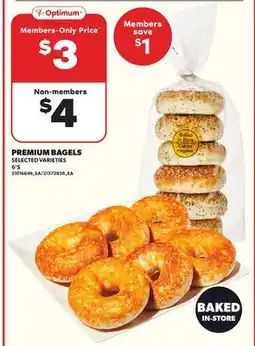 Loblaws PREMIUM BAGELS, 6'S offer