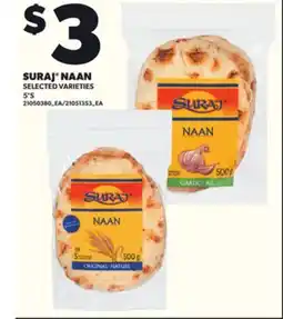 Loblaws SURAJ NAAN, 5'S offer