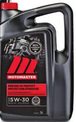 Canadian Tire MotoMaster Conventional Motor Oil. 5L. Selected grades offer