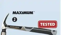 Canadian Tire MAXIMUM 20-oz Steel Hammer offer