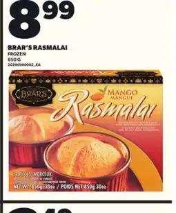 Loblaws BRAR'S RASMALAI, 850G offer