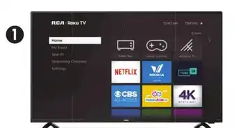 Canadian Tire RCA 50˝ 4K Roku Smart TV with HDMI Input offer