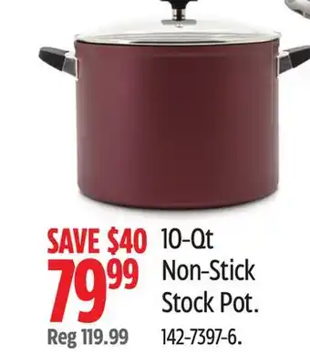 Canadian Tire Paderno 10-Qt Non-Stick Stock Pot offer