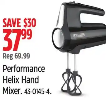 Canadian Tire TESTED Helix Hand Mixer offer