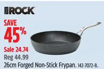 Canadian Tire The Rock 26cm Forged Non-Stick Frypan offer