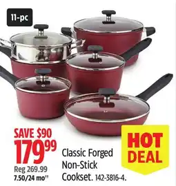 Canadian Tire Classic Forged Non-Stick Cookset offer