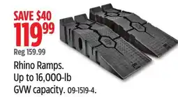 Canadian Tire Rhino Ramps offer