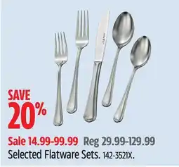 Canadian Tire Master Chef Selected Flatware Sets offer