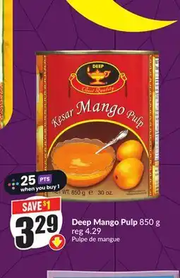 FreshCo Deep Mango Pulp 850 g offer