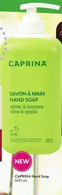 Sobeys CAPRINA Hand Soap offer