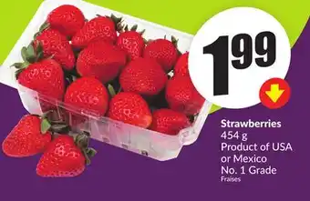 Chalo FreshCo Strawberries 454 g Product of USA or Mexico No. 1 Grade offer