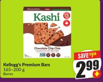 Chalo FreshCo Kellogg's Premium Bars 165-200 g offer