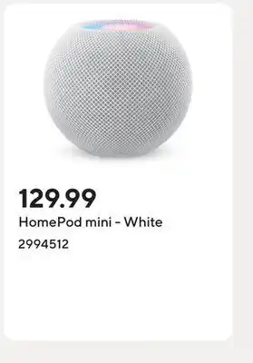 Staples HomePod mini - White offer