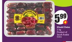 Chalo FreshCo Khudri Dates 1 kg Product of Saudi Arabia offer