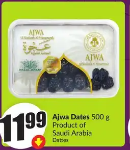 FreshCo Ajwa Dates 500 g Product of Saudi Arabia offer