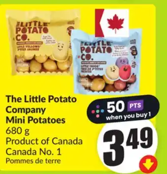 FreshCo The Little Potato Company Mini Potatoes 680 g Product of Canada Canada No. 1 offer