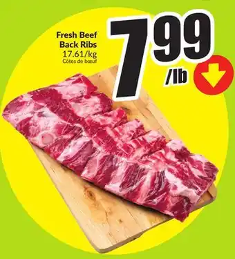 FreshCo Fresh Beef Back Ribs 17.61/kg offer