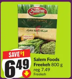 FreshCo Salem Foods Freekeh 800 g offer