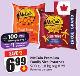 FreshCo McCain Premium Family Size Potatoes 900 g-1.8 kg offer